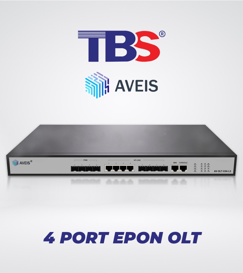 AVEIS 4 Port Epon OLT