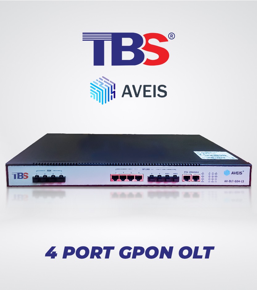 AVEIS 4 Port GPON OLT